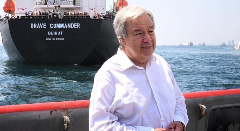 ENTRETIEN - Le chef de l'ONU appelle à la solidarité, à la coopération et à l’unité face aux défis mondiaux